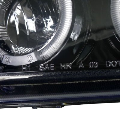 Chevy Silverado 2500HD 2003-2006 Smoked Projector Headlights