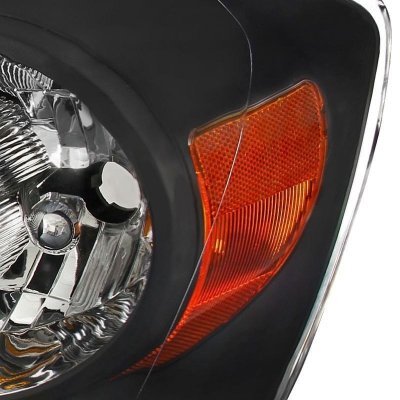 Dodge Ram 2006-2008 Black Retrofit Projector Headlights