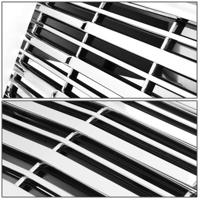 Chevy Silverado 1500 2014-2015 Chrome Front Grille