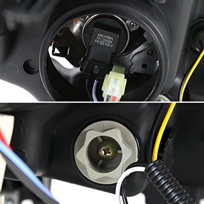 Black LED Projector Headlights For Mazda 3 MPS 2009-2013 – CT AUTO PARTS