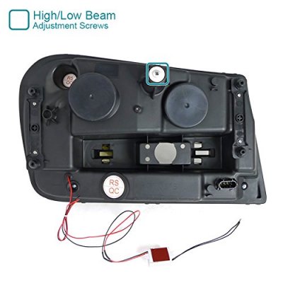 Chevy TrailBlazer 2002-2009 Black Projector Headlights