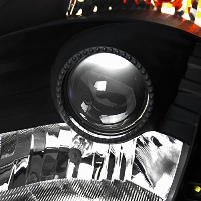 Nissan 350Z 2003-2005 Black Projector Headlights HID