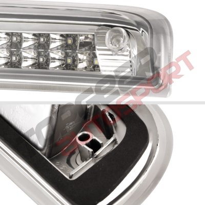 Chevy Silverado 2500HD 2015-2017 Clear Full LED Third Brake Light Cargo Light