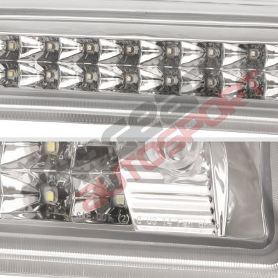 GMC Sierra 2500HD 2015-2018 Clear Full LED Third Brake Light Cargo Light