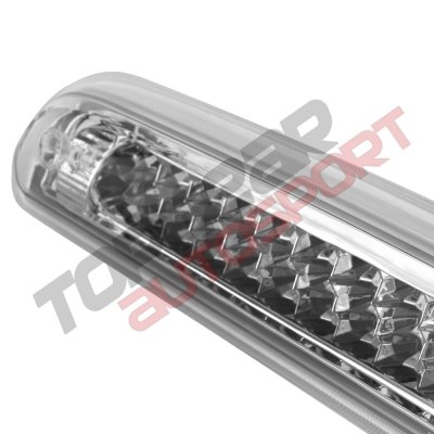 GMC Sierra 2500HD 2015-2018 Clear Full LED Third Brake Light Cargo Light