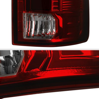 Dodge Ram 2009-2018 Tinted Custom LED Tail Lights