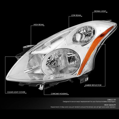 Nissan Altima Sedan 2010-2012 Euro Headlights