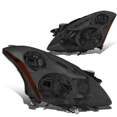 Nissan Altima Sedan 2010-2012 Smoked Headlights