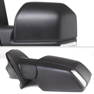 Ford F150 XL 2015-2020 Side Mirrors Power Heated LED Signal