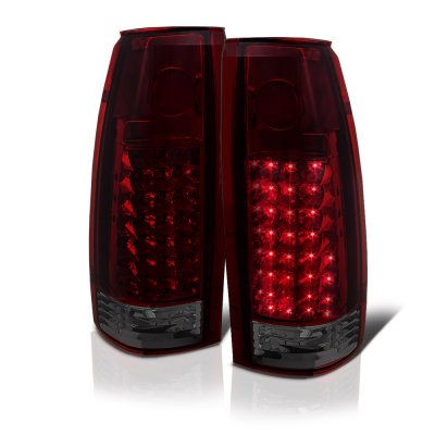 Chevy 1500 Pickup 1988-1998 Tinted LED Tail Lights