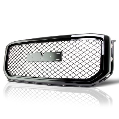 GMC Yukon Denali 2015-2020 Black Mesh Grille