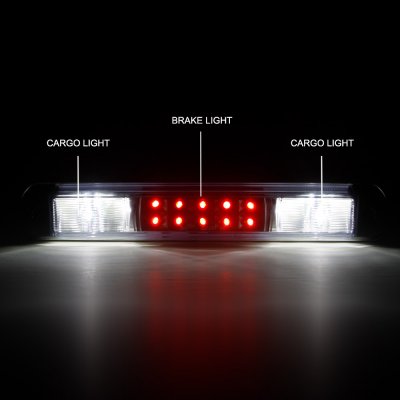 GMC Sierra 3500 1988-1998 Black LED Third Brake Light White LED Cargo