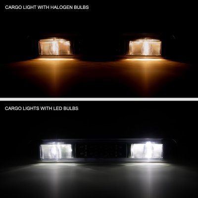 GMC Sierra 3500 1988-1998 Black LED Third Brake Light White LED Cargo