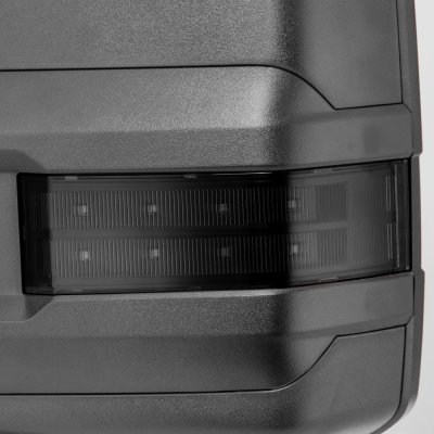Chevy Silverado 2500HD Diesel 2015-2019 Towing Mirrors Smoked LED Lights Power Heated
