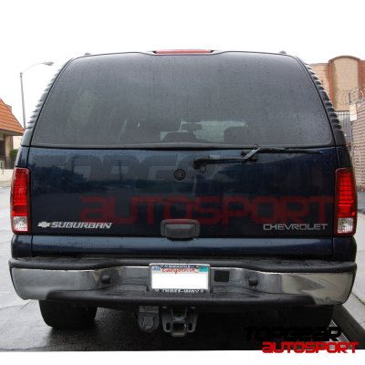 GMC Suburban 2000-2006 LED Tail Lights Red Clear