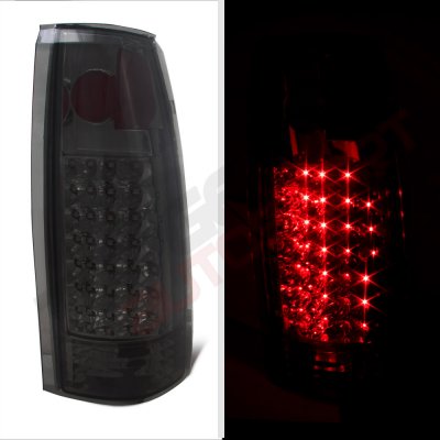 Chevy 1500 Pickup 1988-1998 LED Tail Lights Smoked