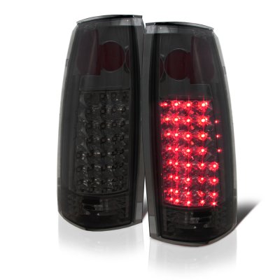 Chevy Suburban 1992-1999 LED Tail Lights Smoked