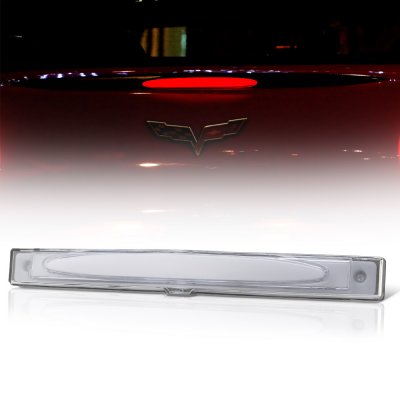 Chevy Corvette C6 2005-2013 Clear LED Third Brake Light