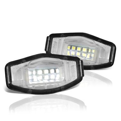 Acura TL 2004-2008 White LED License Plate Light Kit