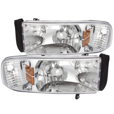 Dodge Ram 3500 Sport 1999-2002 Euro Headlights