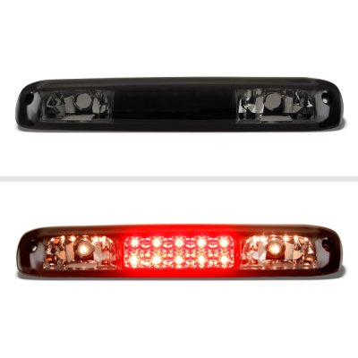 Chevy Silverado 2500 1999-2004 Black Smoked LED Third Brake Light