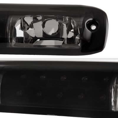 GMC Sierra 1500HD 2001-2006 Black Smoked LED Third Brake Light