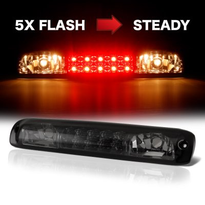 GMC Sierra Denali 2002-2006 Smoked Flash LED Third Brake Light