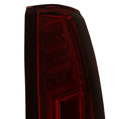 Chevy 2500 Pickup 1988-1998 Tinted Tube LED Tail Lights