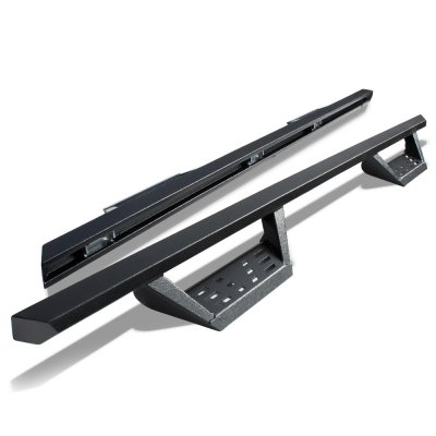 GMC Sierra 2500HD Crew Cab 2007-2014 Drop Step Nerf Bars