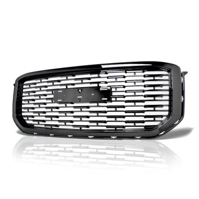 GMC Yukon XL Denali 2015-2020 Glossy Black New Style Grille