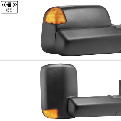 Dodge Ram 1500 2009-2018 Power Heated Turn Signal Towing Mirrors