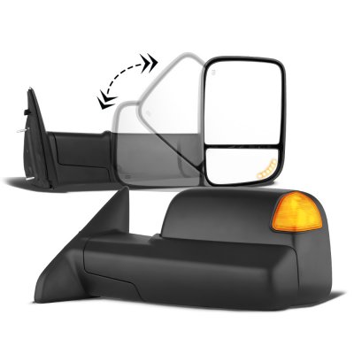Dodge Ram 1500 2002-2008 New Power Heated Turn Signal Towing Mirrors