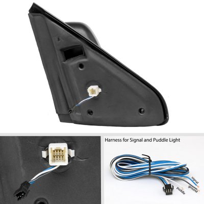 Dodge Ram 1500 2002-2008 New Power Heated Turn Signal Towing Mirrors