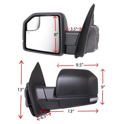 KAP Heated Passenger Side Mirror Glass For 2003-2006 Ford Expedition / Lincoln Navigator - FO1325143