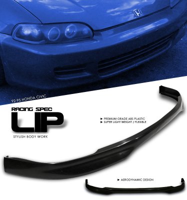 Honda Civic Sedan 1992-1995 Type R Style Front Lip