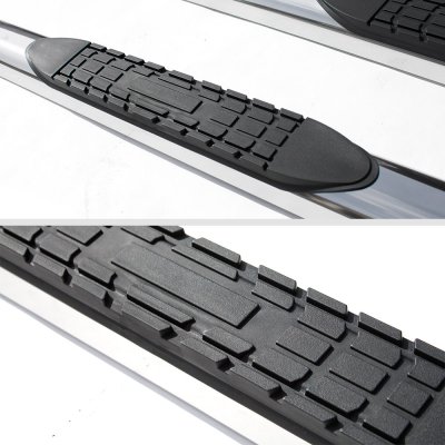 Toyota Tundra Double Cab 2014-2021 Running Boards Stainless 4 Inch