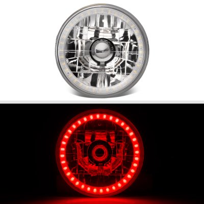 Chevy Bel Air 1965-1973 Red LED Halo Sealed Beam Headlight Conversion