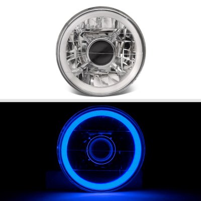 Chevy Bel Air 1965-1973 Blue Halo Tube Sealed Beam Projector Headlight Conversion