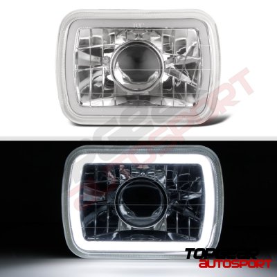 Ford Bronco II 1984-1988 Halo Tube Sealed Beam Projector Headlight Conversion