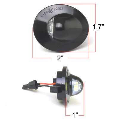 Ford Ranger 1998-2000 White LED License Plate Light Kit