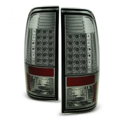 Ford F450 Super Duty 2008-2016 Smoked LED Tail Lights