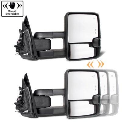 thumbnail interactive-video image 1 of Genuine OEM GM Left Driver Side Power Folding Mirror For 2015-2019 Chevy Silverado – Chrome, Heated, Turn Signal 1 of 6