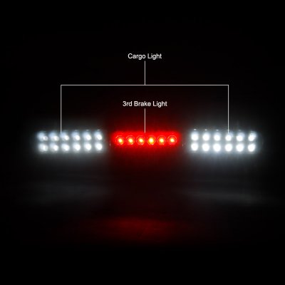 Ford F150 1997-2003 Black Smoked LED Third Brake Light