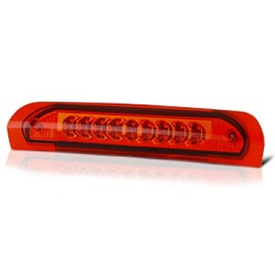 Dodge Ram 2500 2003-2009 Red Full LED Third Brake Light Cargo Light