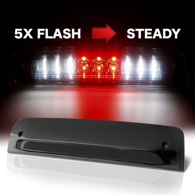 Dodge Ram 2009-2018 Black Smoked Flash LED Third Brake Light