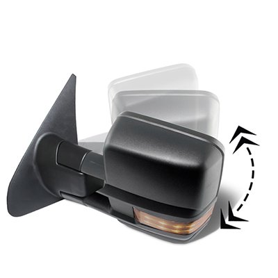 Toyota Tundra 2007-2021 Power Folding Tow Mirrors LED Lights