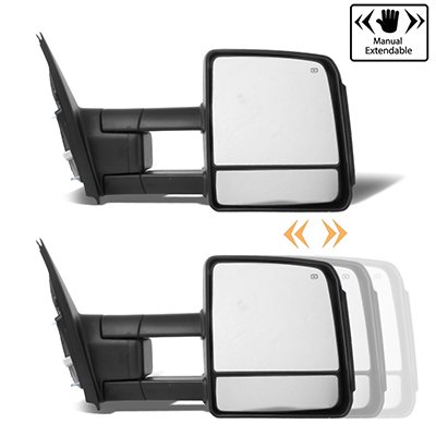 Replacement Passenger Side Power Towing Mirror Fits Toyota Tundra Heated, Foldaway With Tow Package 