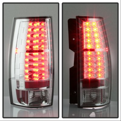 GMC Yukon XL Denali 2007-2014 Chrome LED Tail Lights