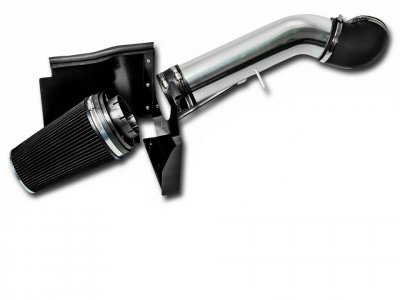 Chevy Silverado V8 2002-2006 Cold Air Intake with Black Air Filter