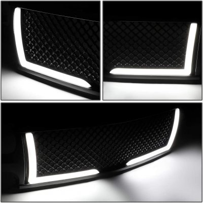 Chevy Tahoe 2000-2006 LED Grille Lights Black Mesh